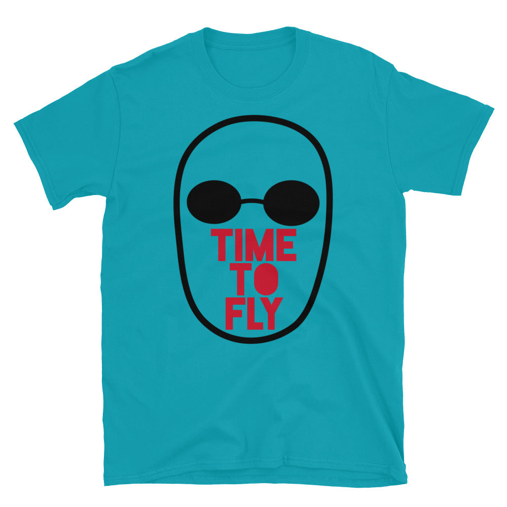 The Matrix Time To Fly TShirt - Tropical Blue Color - https://ascensionemporium.net